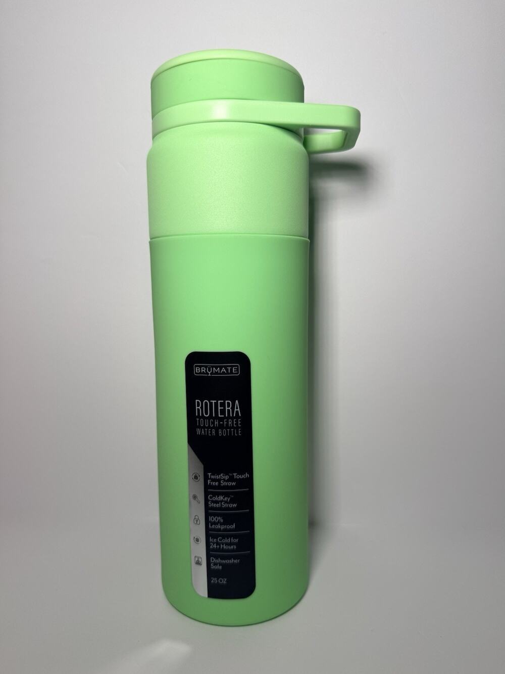 BruMate KIWI GREEN 25oz Rotera Water Bottle Tumbler BNWT BNIB